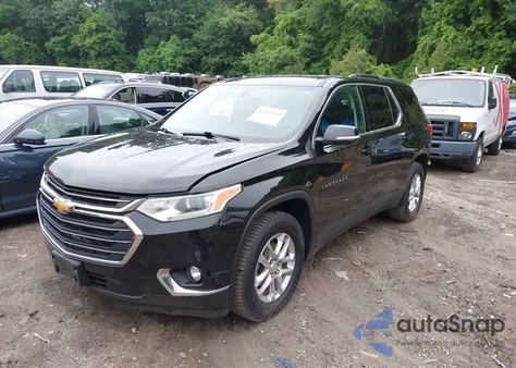 2019 Chevrolet Traverse 1Lt из США, поврежденный, VIN 1GNEVGKW0KJ306377
